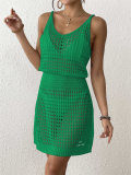 Women's Cutout Strap Beach Dress