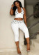 Summer Women's Polka Dot Crop Halter Tank and Slim Pants Set