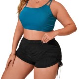 Women's Sexy High-Waist Square Leg Swimming Bottoms