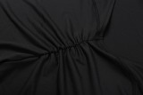 Spring Women's Halter Neck Low Back Tight-Fitting Jumpsuit