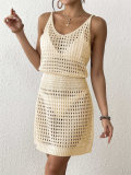 Women's Cutout Strap Beach Dress