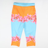 Women's Fashion Printed Off-Shoulder High-Waist Top and Pants Set