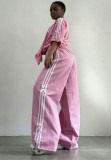 Women Bow Loose Casual Trendy Two-Piece Pants Set