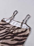 Spring Summer Women Chic Strap Long Dress