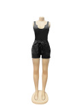 Women Sexy Top and Shorts Two-piece Set