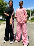 Women Bow Loose Casual Trendy Two-Piece Pants Set