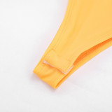 Spring Summer Women Sexy Halter Neck Patchwork Dress