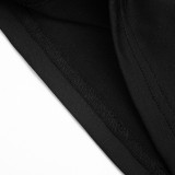 Summer Women Solid Color Slash Shoulder Hollow Out Open Waist Jumpsuit