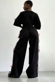 Women Bow Loose Casual Trendy Two-Piece Pants Set