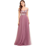 Women Evening Formal Party Sexy Prom Wedding Bridesmaid Dress（Processing time need 3-6 days）