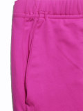 Women's Solid Strapless Crop Top Elastic Waist Shorts Two-Piece Set