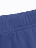 Women's Solid Strapless Crop Top Elastic Waist Shorts Two-Piece Set