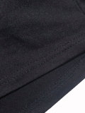 Women's Solid Strapless Crop Top Elastic Waist Shorts Two-Piece Set