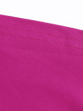 Women's Solid Strapless Crop Top Elastic Waist Shorts Two-Piece Set