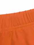 Women's Solid Strapless Crop Top Elastic Waist Shorts Two-Piece Set