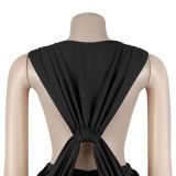 Women Sexy Backless Bodycon Jumpsuit