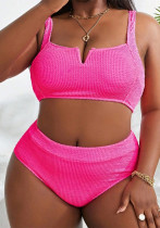 Plus Size Women Holidays Two-Piece Swimwear Plus Size Women Holidays Two-Piece Swimwear
