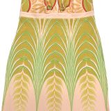 Women Summer Casual Print V-Neck Backless Dress