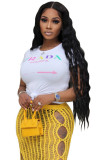 Women Summer Printed Short Sleeve T-Shirt
