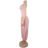 Women Sexy Strapless Jumpsuit