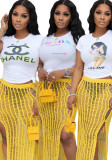 Women Summer Printed Short Sleeve T-Shirt