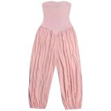 Women Sexy Strapless Jumpsuit