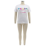 Women Summer Printed Short Sleeve T-Shirt
