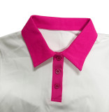 Women Casual Polo Neck Dress