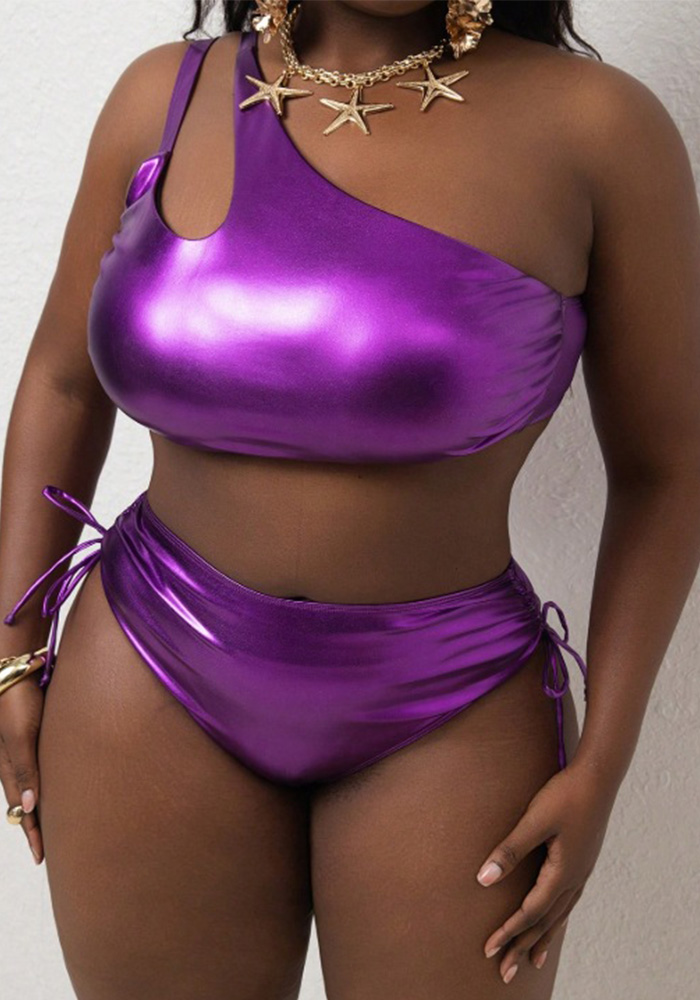 Plus Size Two-Piece Bikini Swimsuit