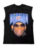 Women American Hip-Hop Print Sleeveless Summer Tank Top