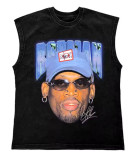 Women American Hip-Hop Print Sleeveless Summer Tank Top