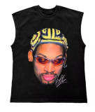 Women American Hip-Hop Print Sleeveless Summer Tank Top