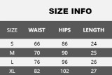 Women Sexy Lace-Up Leather Shorts High-Waist Nightclub Shorts