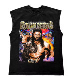 Women American Hip-Hop Print Sleeveless Summer Tank Top