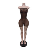 Women Strapless Sleeveless Jumpsuit