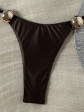 Women Sexy Strapless Swimwear Two Pieces