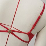 Women Solid Backless One-Piece Swimwear