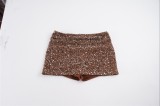 Women sexy sequined basic bodycon skirt