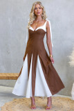 Women Spring Summer Printed Bohemian Dress