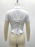 Women Short-Sleeve Shirt Top