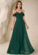 Women Chiffon Camisole Pleated Maxi Dress