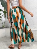 Women Summer Print Skirt