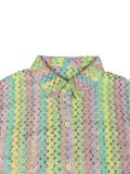 Holidays Women's Color Block Knit Turndown Collar Top & High Waist Shorts Two-Piece Set