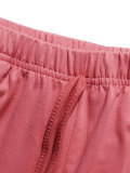 Women's Halter Neck Slim Fit Tank Top & Drawstring Wide Leg Pants Casual Sports Set