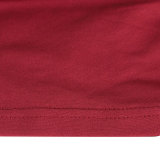 Women Slender Neck Solid Simple V-Neck Bodycon Dress