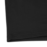 Women Summer U-Neck Sports Vest Stretchy Shorts Two-Piece Set