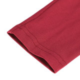 Women Slender Neck Solid Simple V-Neck Bodycon Dress