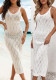 Women's Knitted Beach Cover-Up Tank Dress