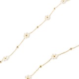 Women's Pearl Flower Eyeglass Chain Anti-Slip Glasses Holder & Mask Chain