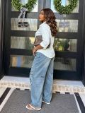 Women Ripped Distressed Denim Pants